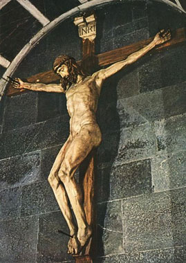 Crocifisso, 1412-13,legno Cappella Gondi, Santa Maria Novella Firenze