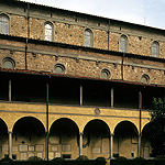 South wall and cloister arcade