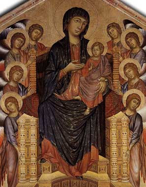 Cimabue The Madonna in Majesty