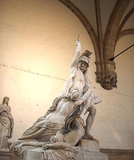 Loggia della Signoria Il gruppo di Polissena di Pio Fedi