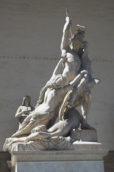 Loggia della Signoria The Rape of Polyxena