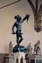Perseus brandishing the head of Medusa