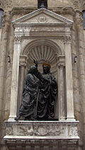 Christ and St. Thomas Firenze Orsanmichele