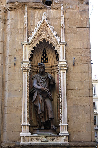 Church of Orsanmichele St Luke San Luca Giambologna