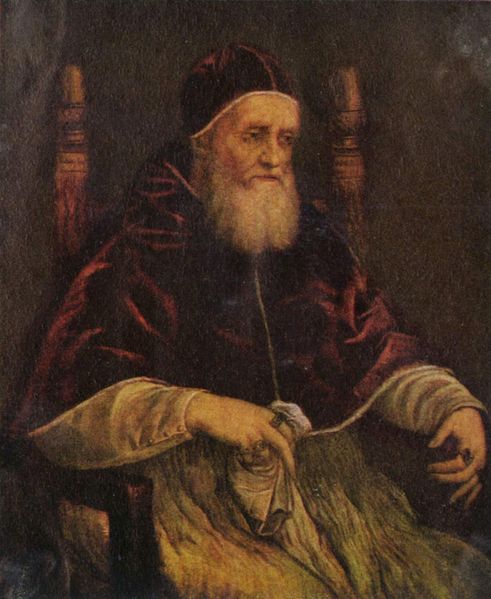 Raphael Portrait of Pope Julius II