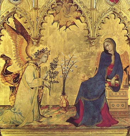Simone Martini Annunciation