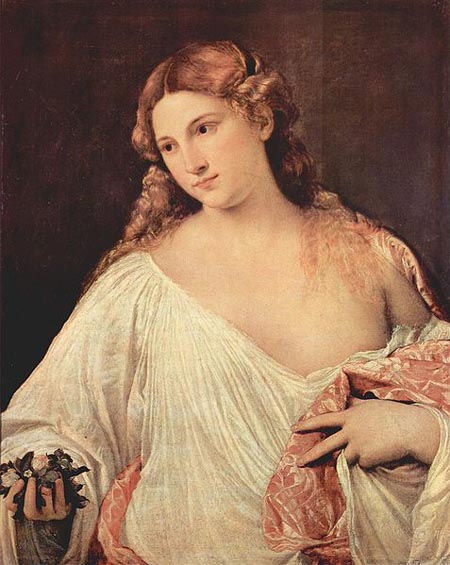 Titian Flora (mythology) 1515-1520